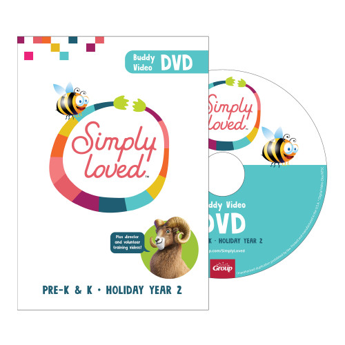 Simply Loved Pre-K and K Buddy Video DVD - Holiday Year 2 Group Publishing