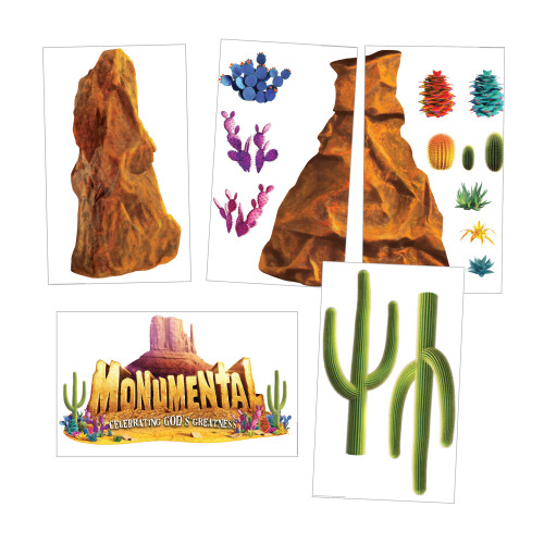 Monumental VBS Giant Decorating Poster Pack (set of 5)