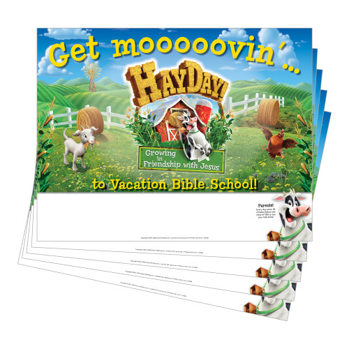 HayDay VBS Publicity Posters (pkg of 5)