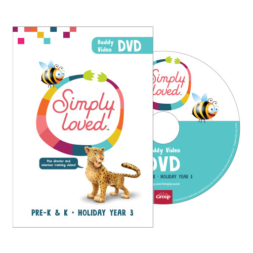 Simply Loved Pre-K and K Buddy Video DVD - Holiday Year 3 Group Publishing