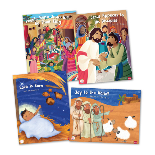 Simply Loved Bible Story Posters - Holiday Year 3 Group Publishing