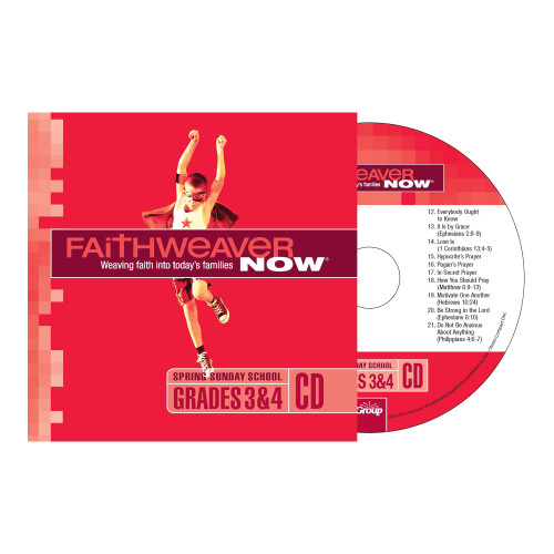 FaithWeaver NOW Grades 3 and 4 CD - Spring 2023