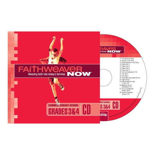 FaithWeaver NOW Grades 3 and 4 CD - Summer 2023