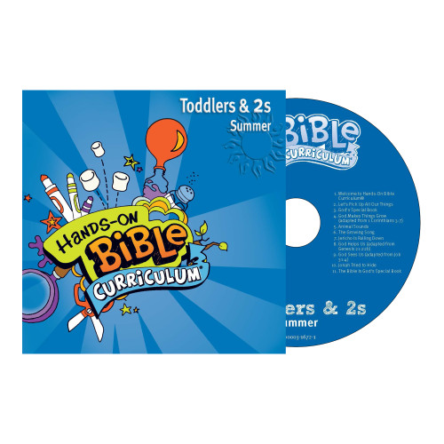Hands-On Bible Curriculum Toddlers and 2s CD - Summer 2023