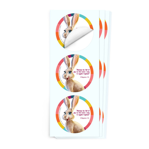 Simply Loved Bible Memory Buddy Sticker Pack - Quarter 12 - Jet the Desert Hare Group Publishing