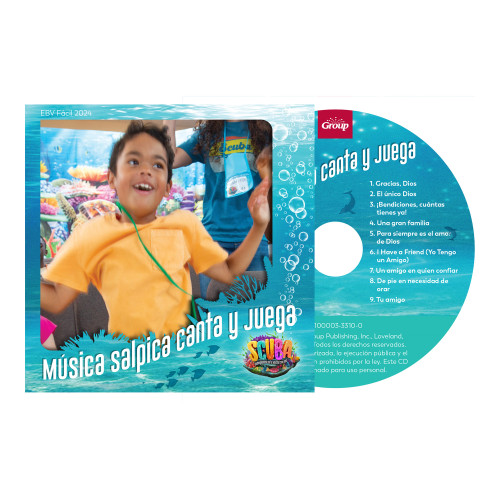 Scuba VBS Spanish Music Take-Home CD