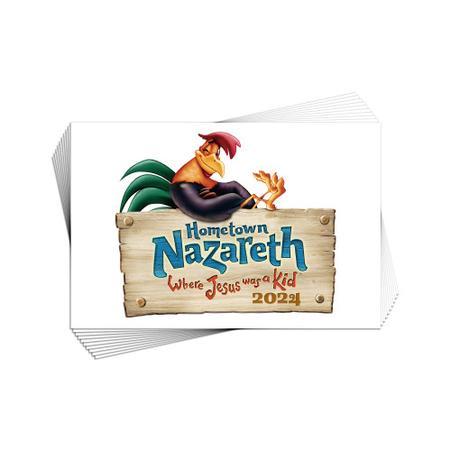 Hometown Nazareth VBS Iron-On Transfers (pkg of 10)