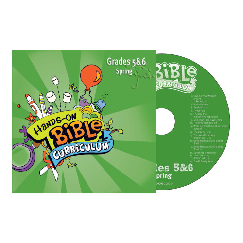 Hands-On Bible Curriculum Grades 3 and 4 CD - Spring 2024