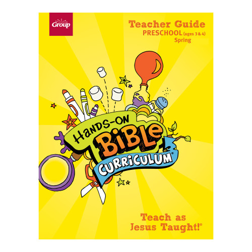 Hands-On Bible Curriculum Preschool Teacher Guide - Spring 2024