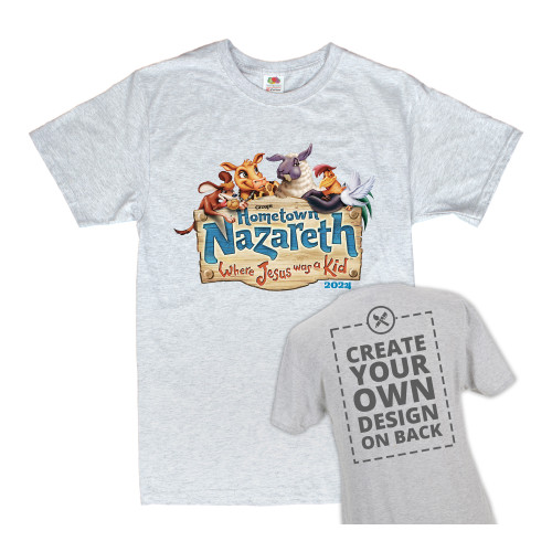 Customizable Hometown Nazareth VBS Theme T-shirt