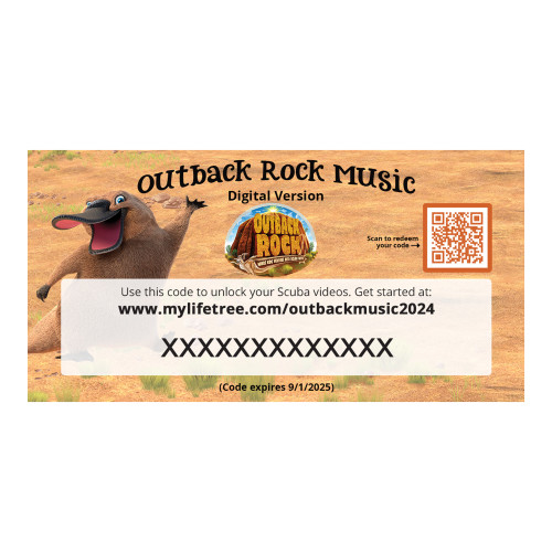 Outback Rock Music Video Streaming Codes - Consumer Group Publishing