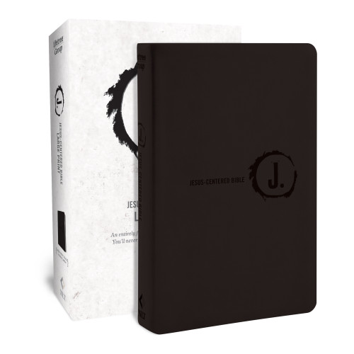 Jesus-Centered Bible Large Print NLT, Black Group Publishing