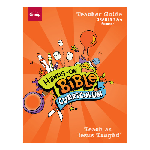 Hands-On Bible Curriculum Grades 3 and 4 Teacher Guide - Summer 2024