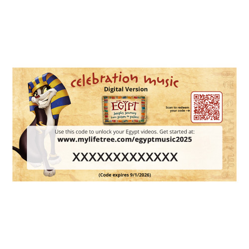 Egypt VBS Music Video Take-Home Streaming Codes Download - Consumer Group Publishing