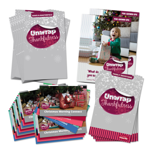 Team Family Year 2: Christmas PowerPak: Unwrap Thankfulness (10 Pack)