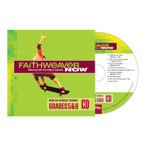 FaithWeaver NOW Grades 5 and 6 CD - Winter 2025