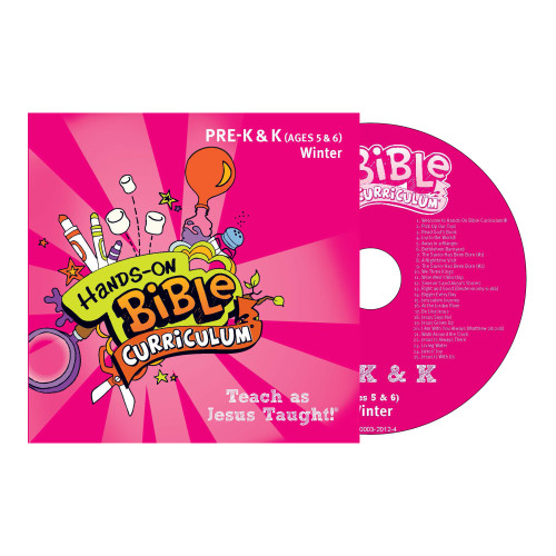 Hands-On Bible Curriculum Pre-K and K CD - Winter 2025