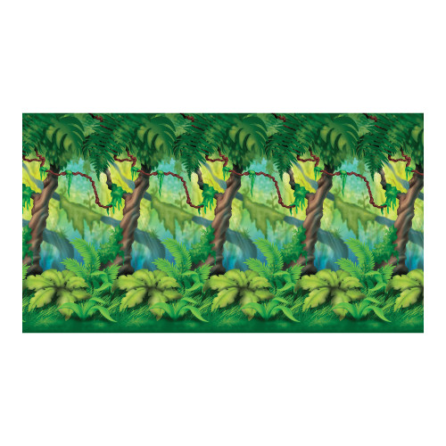 Rainforest Falls VBS Jungle Trees Plastic Backdrop Group Publishing