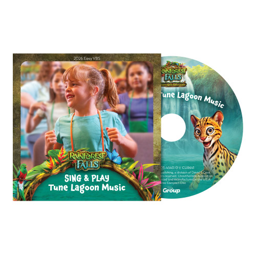 Rainforest Falls VBS Sing & Play Tune Lagoon Music CD Participant Version Group Publishing