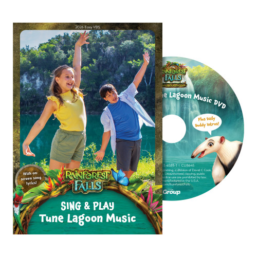 Rainforest Falls VBS Sing & Play Tune Lagoon Music DVD Group Publishing