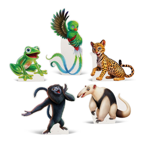 Rainforest Falls VBS Giant Buddy Standees (Set of 6) Group Publishing