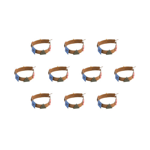 Rome VBS Mock Leather Wristband Kit (Pkg. of 10)