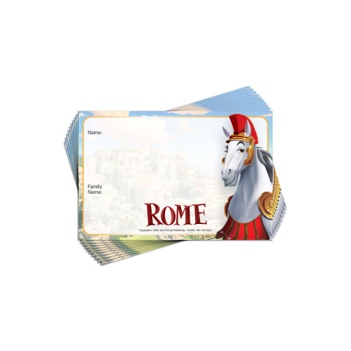 Rome VBS Name Badges (Pkg. of 10) Group Publishing