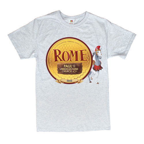 Rome VBS Theme T-shirt, Adult (LG 42-44) Group Publishing