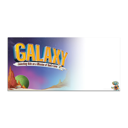 Galaxy VBS Outdoor Logo Banner Group Publishing