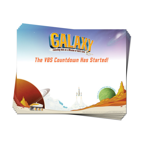 Galaxy VBS Publicity Posters (pkg. of 5) Group Publishing