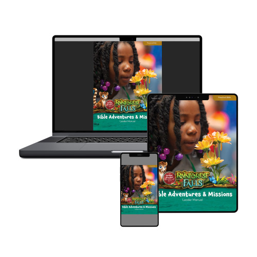 Rainforest Falls VBS Preschool Bible Adventures & Missions Leader Manual Download - PDF Group Publishing