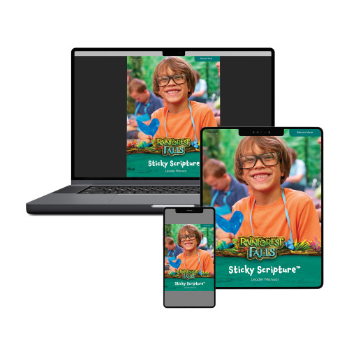 Rainforest Falls VBS Sticky Scripture Leader Manual Download - PDF Group Publishing