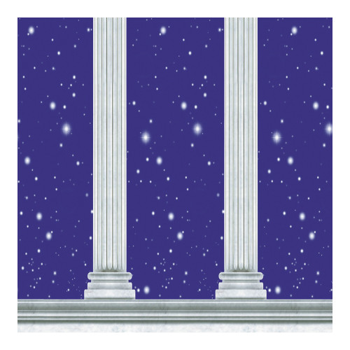 Column Plastic Backdrop