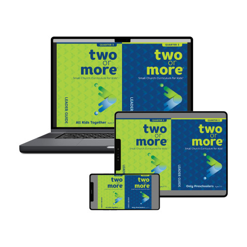 Two or More Small Church Curriculum, Combo Leader Pack, Digital Only - Quarter 3