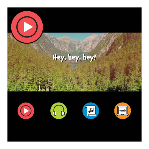 Hey, Hey, Hey Lyric Video