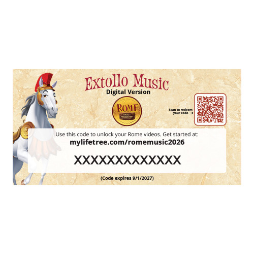 Rome VBS Music Video Take-Home Streaming Codes Download - Consumer