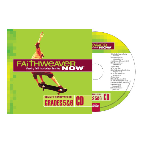FaithWeaver NOW Grades 5 and 6 CD - Summer 2026 Group Publishing