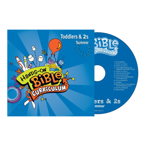 Hands-On Bible Curriculum Toddlers and 2s CD - Summer 2026