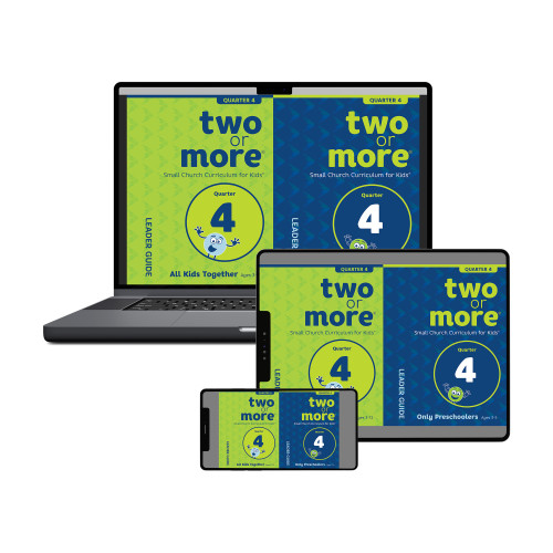 Two or More Small Church Curriculum, Combo Leader Pack, Digital Only  - Quarter 4
