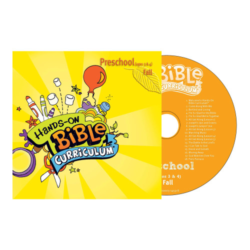 Hands-On Bible Curriculum Preschool CD - Fall 2026