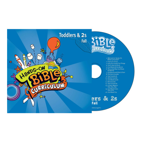 Hands-On Bible Curriculum Toddlers and 2s CD - Fall 2026