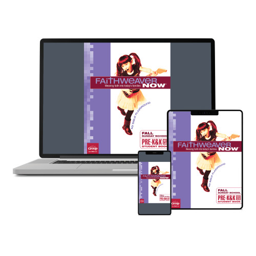 FaithWeaver NOW Pre-K and K Student Book Download - Fall 2026 Group Publishing