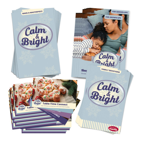Team Family Year 3: Christmas PowerPak: Calm & Bright (10 Pack)