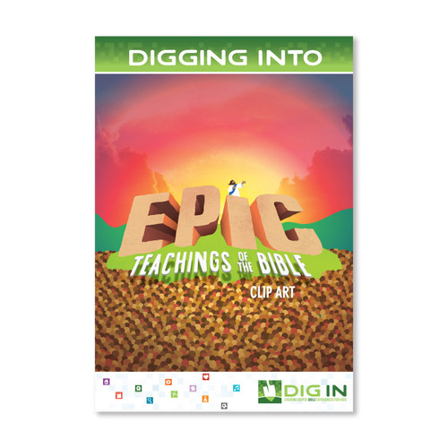 DIG IN, Epic Teachings of the Bible Clip Art CD Download Group Publishing