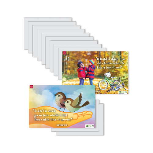 DIG IN, The Heart of God Bible Verse Poster Pack - Download Group Publishing