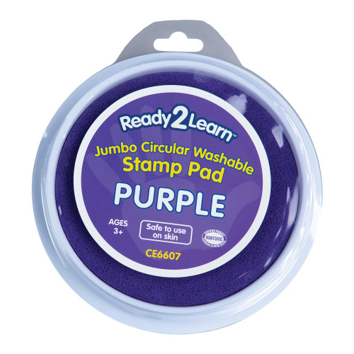 Large Round Stamp Pad, Purple Group Publishing