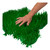 Tissue Paper Grass Mat (pkg. of 2, 15 in. x 30 in.)