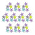 Stellar VBS Glow Stars (pkg of 50) Group Publishing