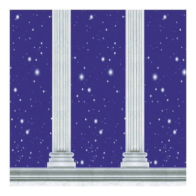Recolection Backdrop Column Plastic Backdrop | Group