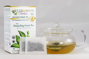 Tea Green Darjeeling ~ 24 Teabags ~ Organic
